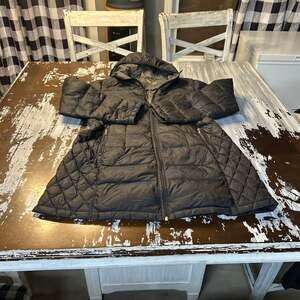 Michael Kors Women's Packable Down-Fill Hooded Puffer Coat Black